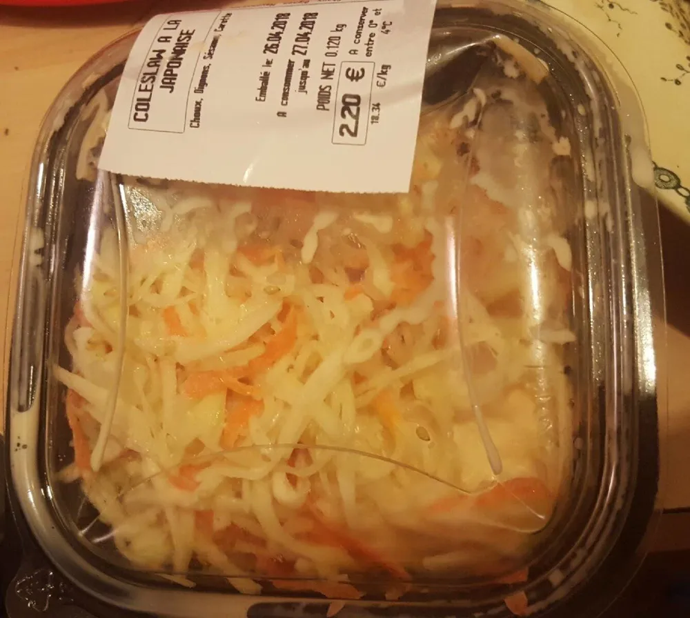 Coleslaw à la japonaise