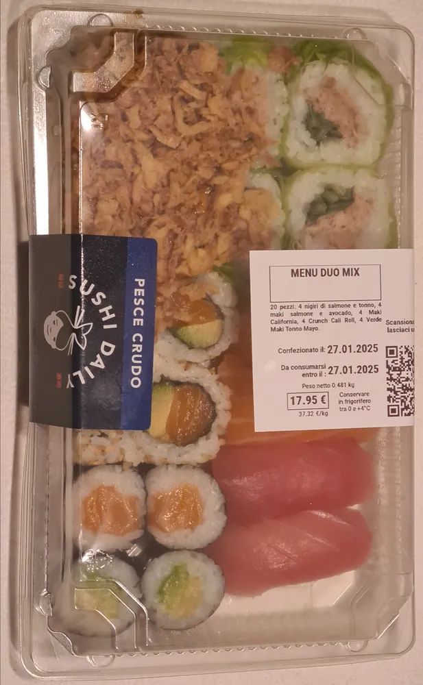 Menu Duo Mix