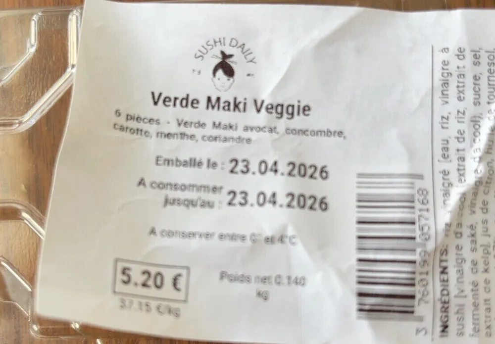 Verde Maki Veggie