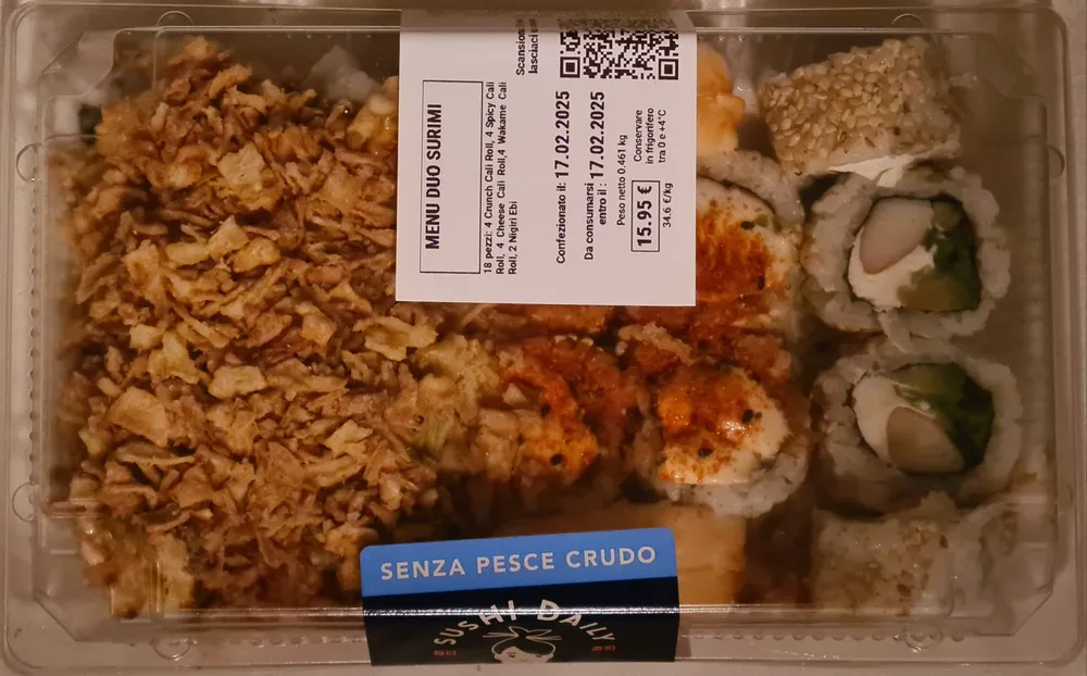 Menu Duo Surimi