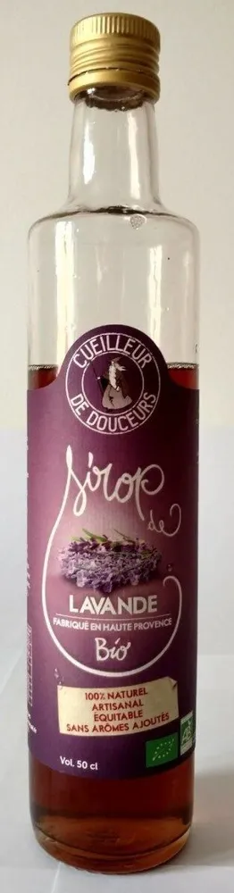 Sirop de lavande bio