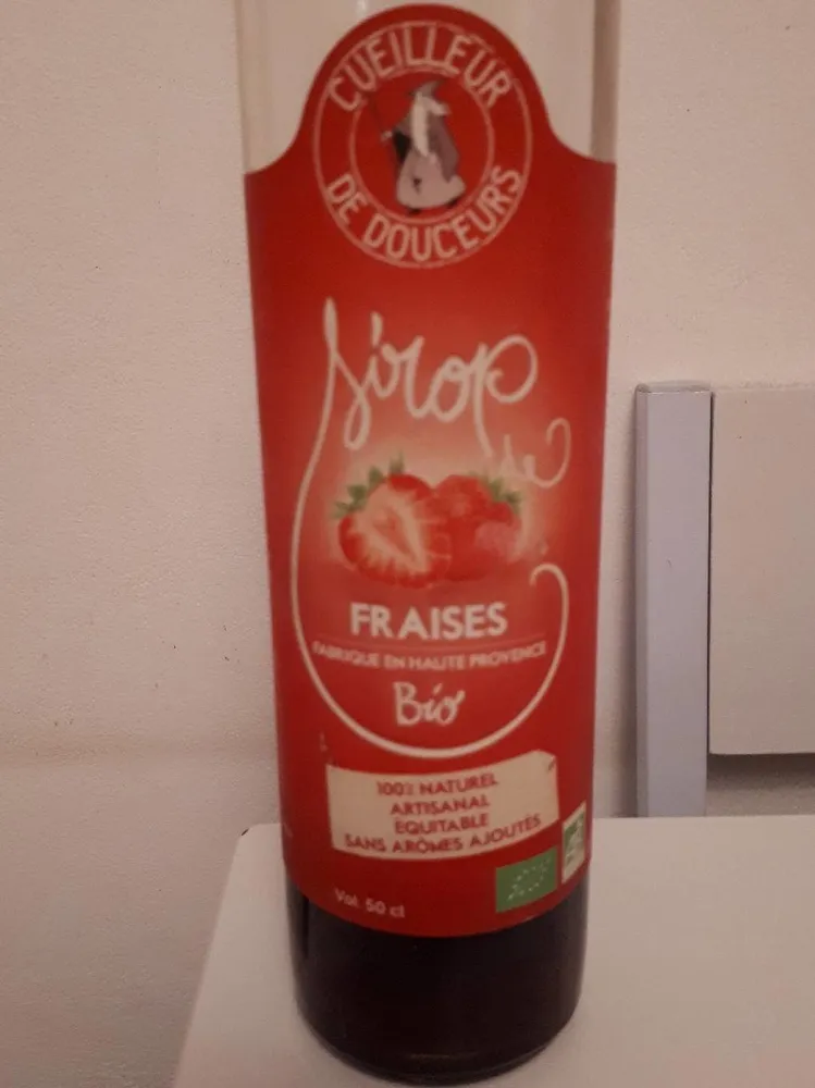 Sirop de fraises