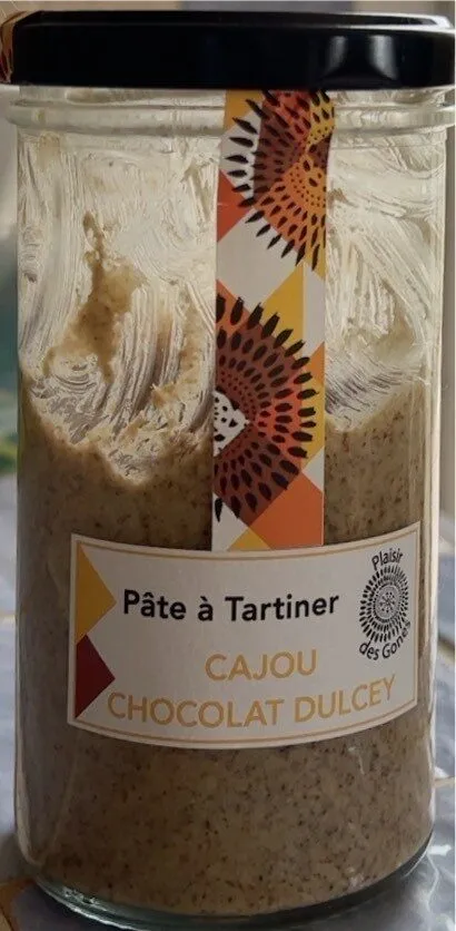Pâte à tartiner cajou chocolat dulcey