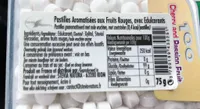 Pastilles Aromatisées aux fruits rouges