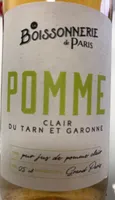 Jus de pomme clair