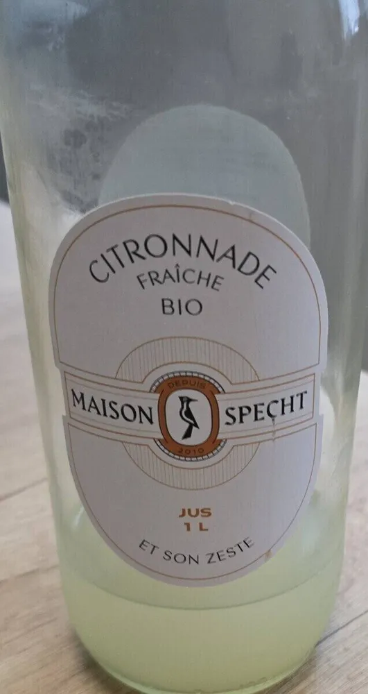 Citronnade fraîche  bio