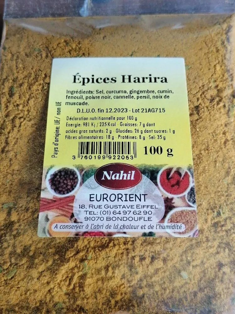 Épices Harira
