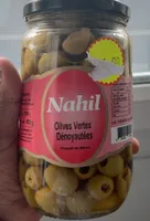 Olives vertes dénoyautées