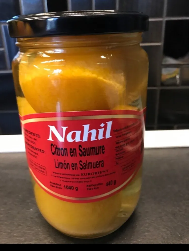 Citron en saumure