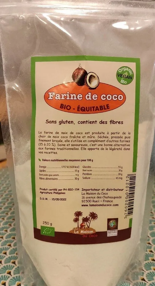 Farine Bio De Coco