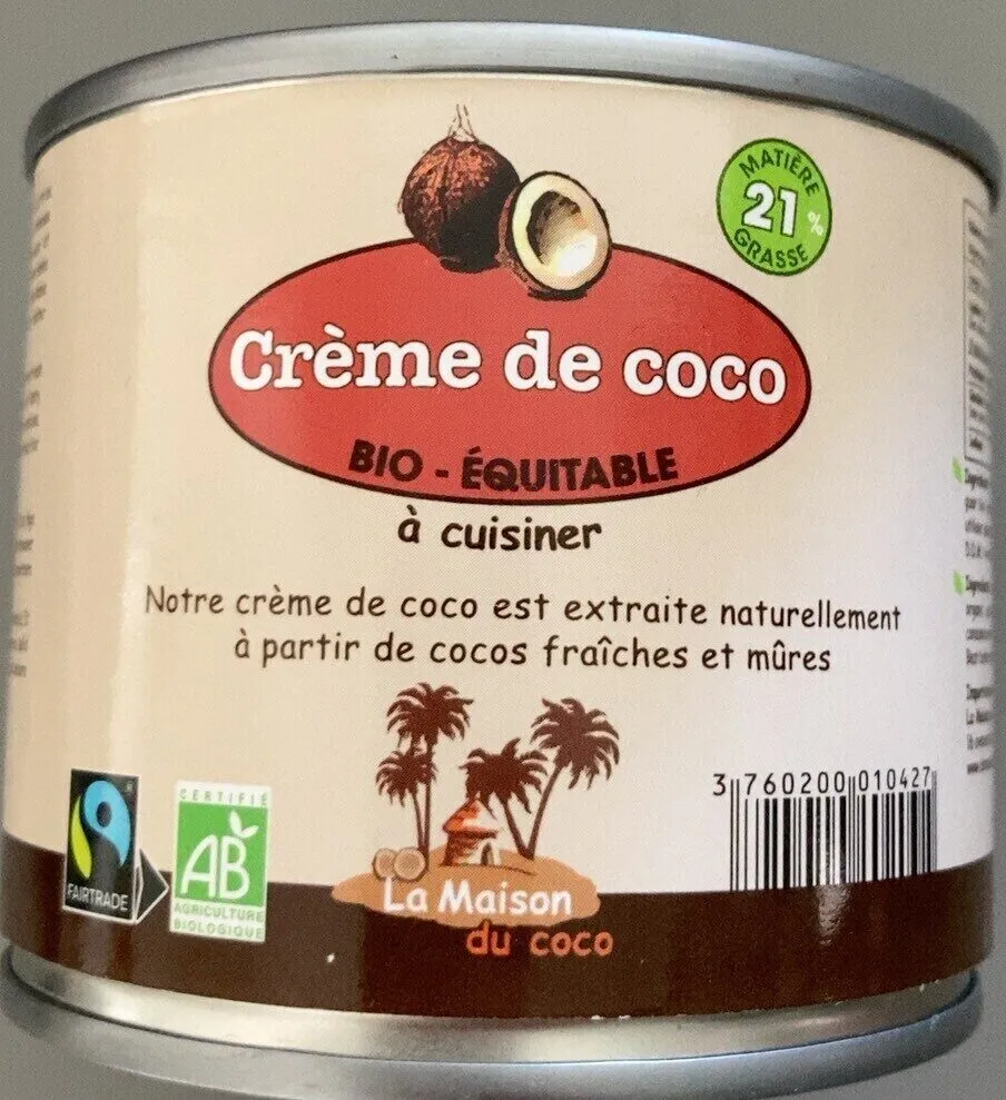 Crème de coco