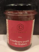 Confiture extra de fraises