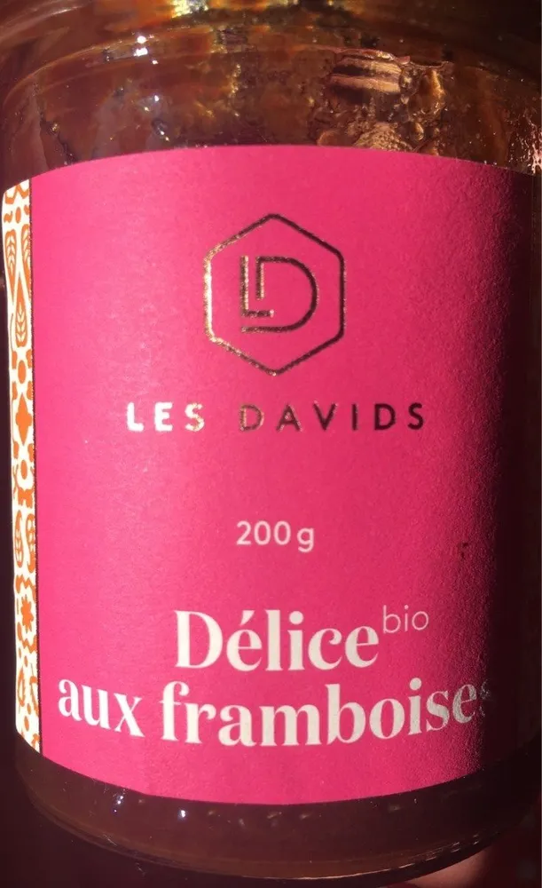 Delice bio aux framboises