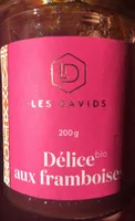 Delice bio aux framboises