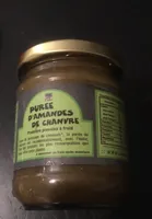 Purée d'amandes de chanvre