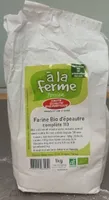Farine bio épeautre complète T110