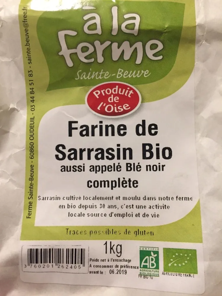 Farine de sarrasin