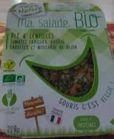 Ma salade bio blé & lentilles