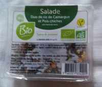 Salade de riz de camargue et pois chiches