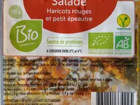 Salade haricots rouges et petit épeautre