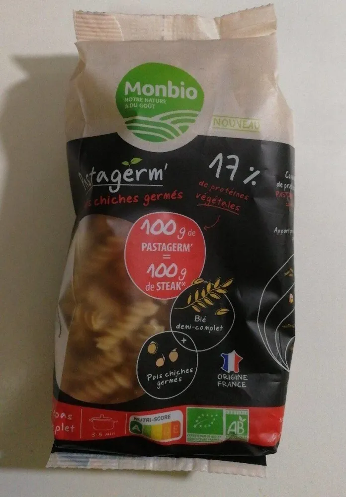 Pastagerm' aux pois chiches germés