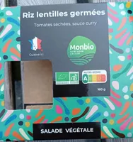 Riz lentilles germées
