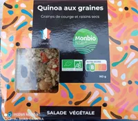 Quinoa aux graines de courge et raisins secs