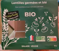 Instants Nature Lentilles germées et blé