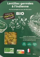 Lentilles germées à l’indienne