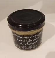 Mousseline d'asperges à la truffe noire du Périgord