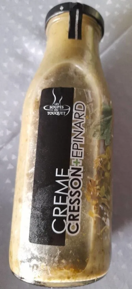 Crème cresson épinard
