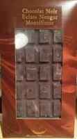 Chocolat noir éclat de nougat