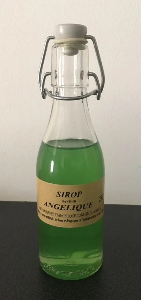 Sirop saveur Angélique