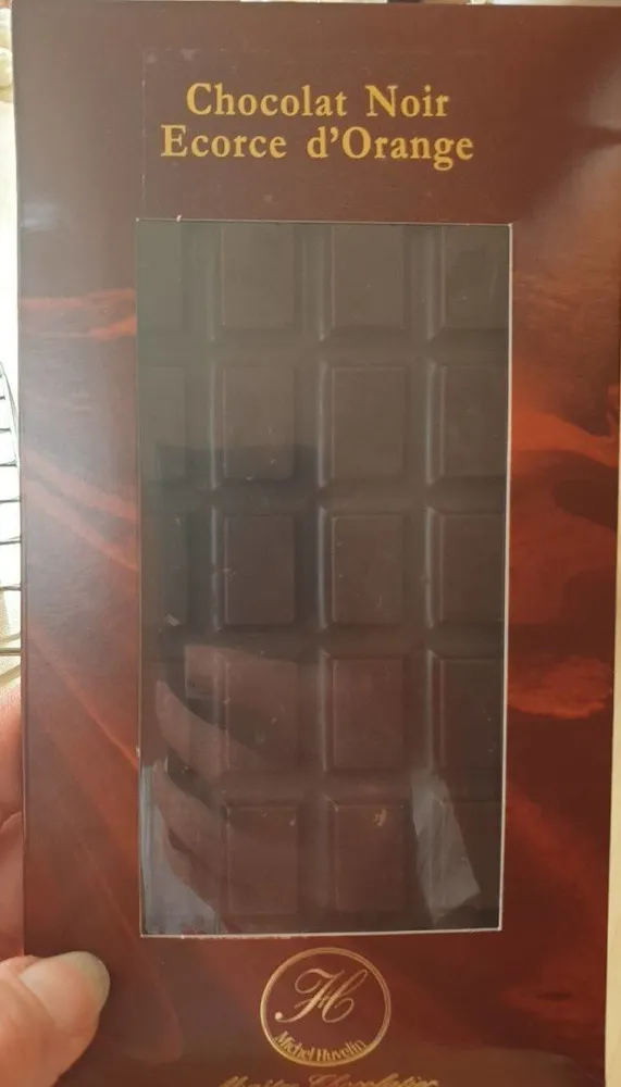 Chocolat noir écorce d'orange