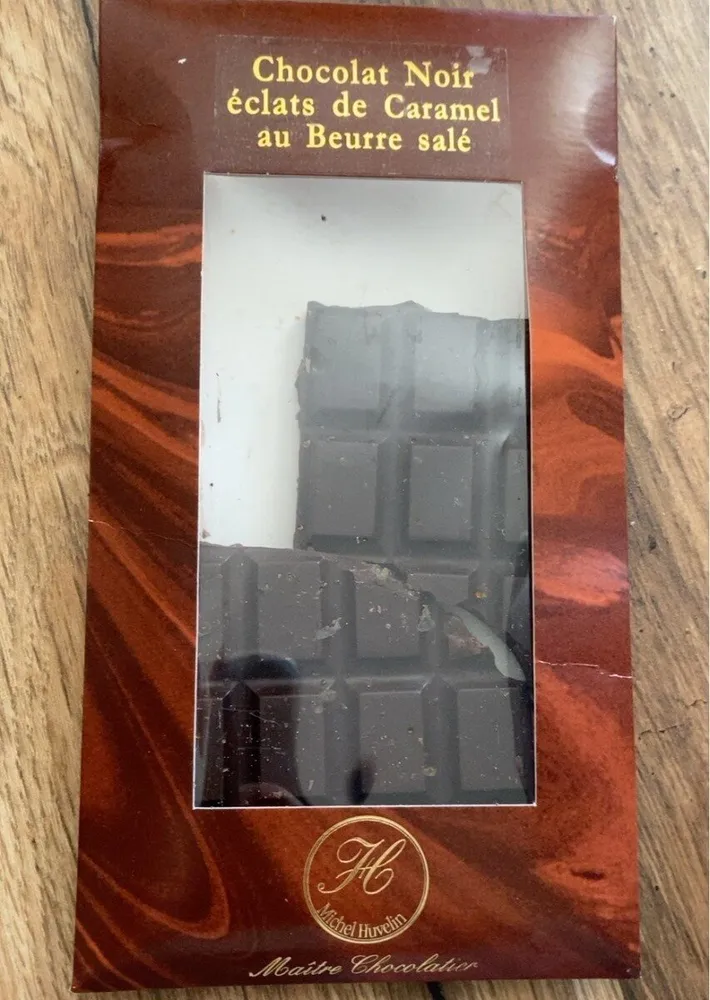 Chocolat Noir éclats de Caramel au Beurre salé