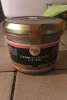 Terrine de campagne aux cepes