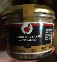 Terrine de canard à l'orange