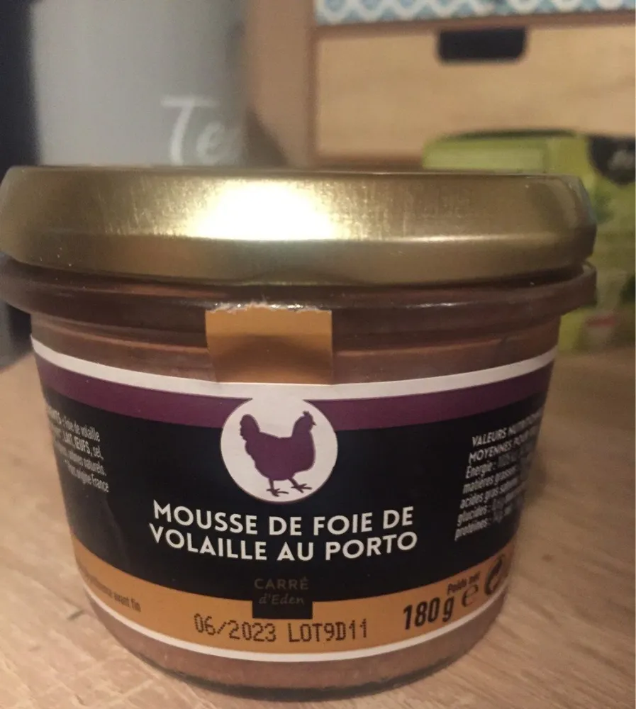 Mousse de foie de volaille au porto