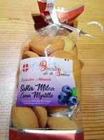 Sablés Milan Cœur Myrtille