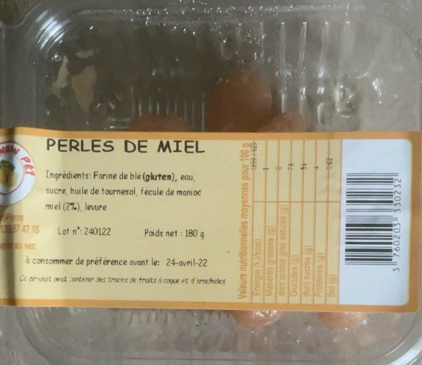 Perles de miel