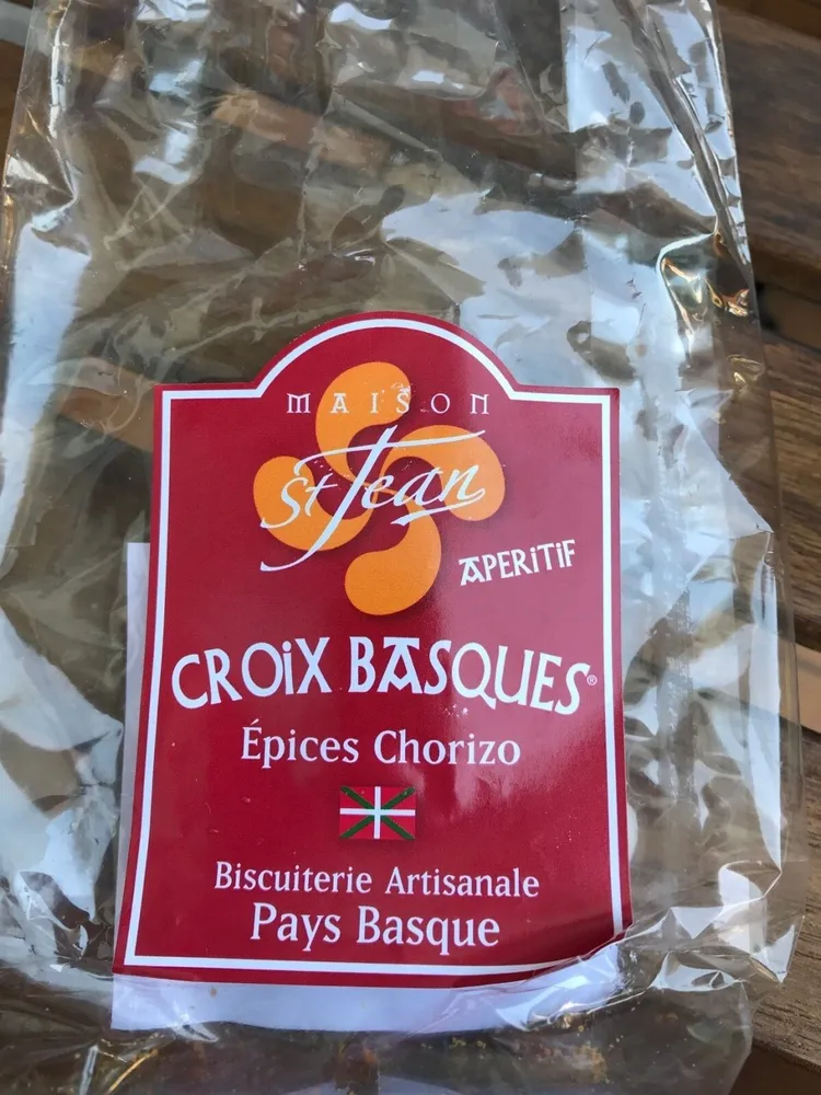 Croix basques epices chorizo