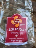 Croix basques epices chorizo