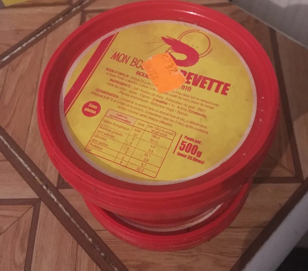 Mon bouillon crevette