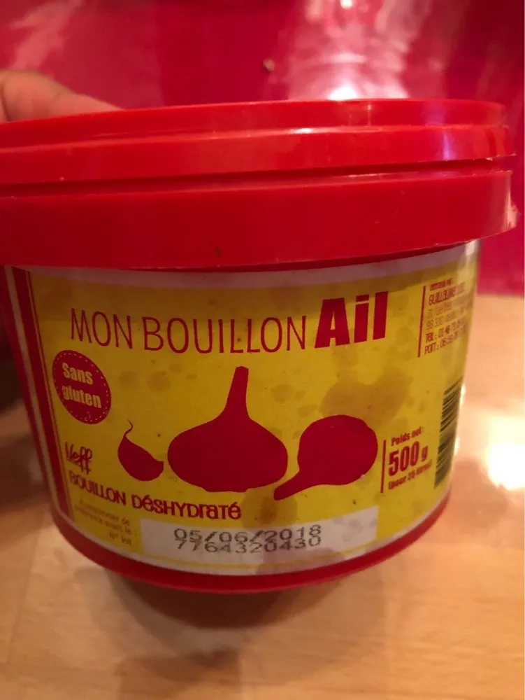 Mon bouillon ail