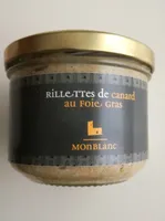 Rillettes de canard au foie gras