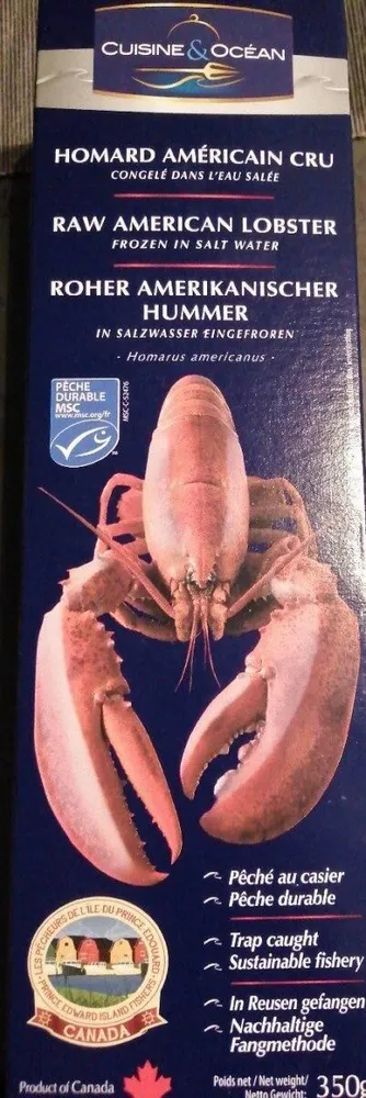 Homard américain cru