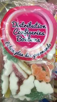 Confiserie gélifiée Caiman bi-texture citrique