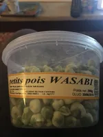 Petits pois au wasabi