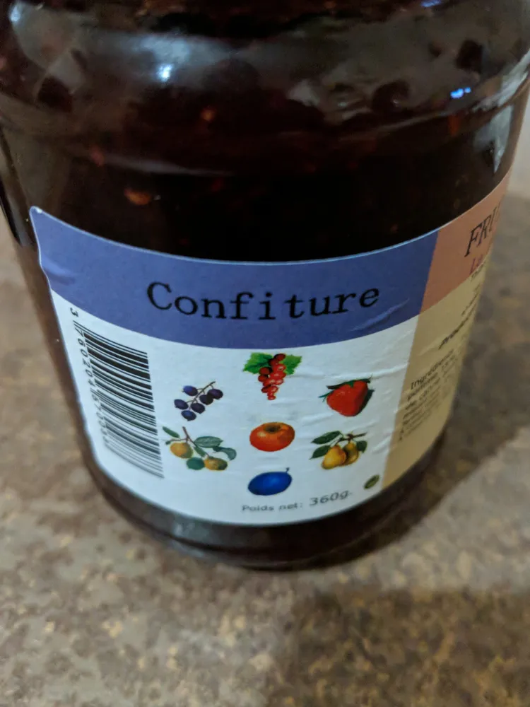 Confiture La Ferme Du Bois Fruits Rouges