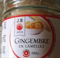 Gingembre en lamelles